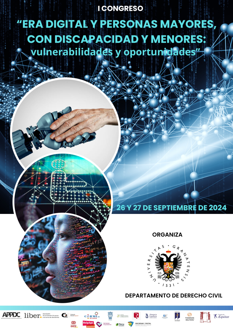 Congreso Era Digital y Personas Mayores, con Discapacidad y Menores I Congreso Era Digital